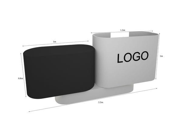 Step Level Greeting Desk