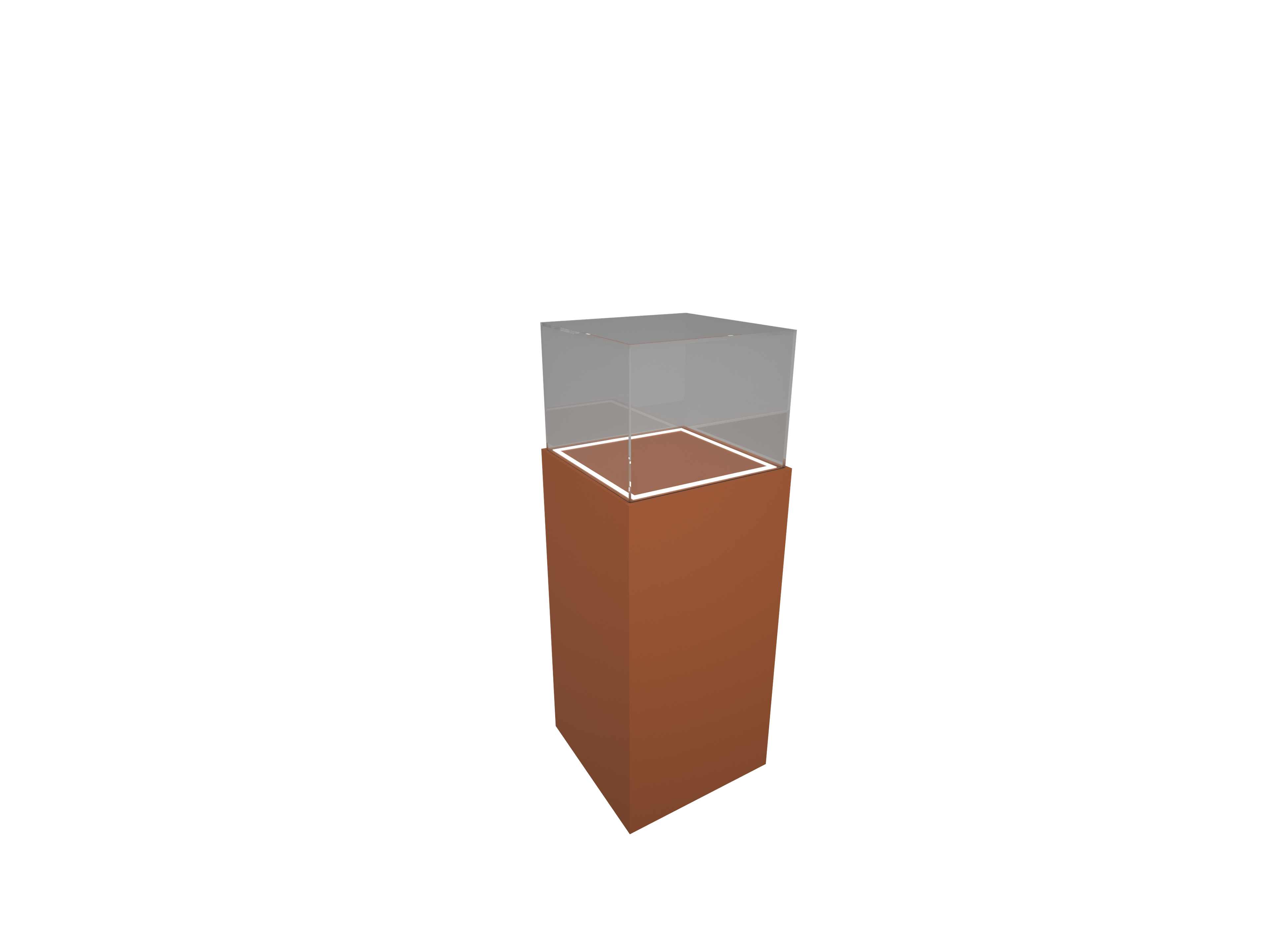 Glass Pedestal