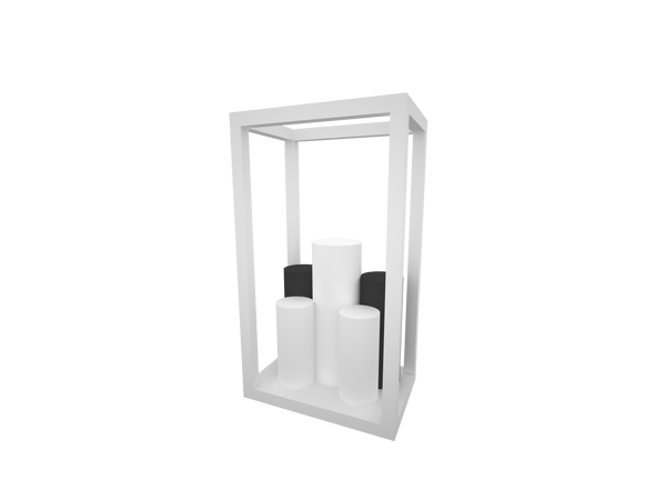 Frames & Pillars Display