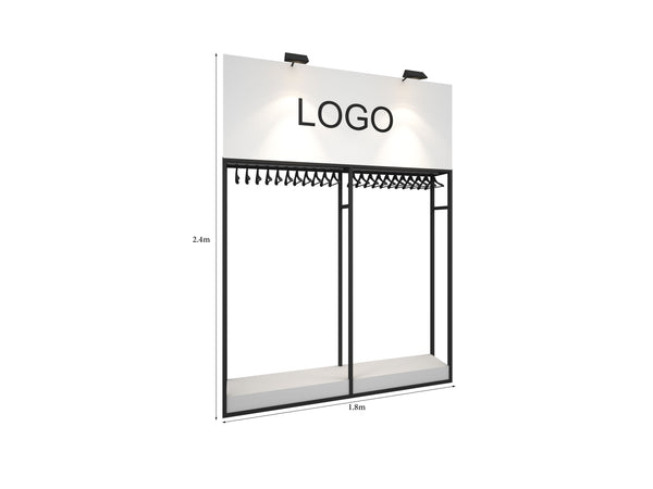 Double Rack Hanging Wall