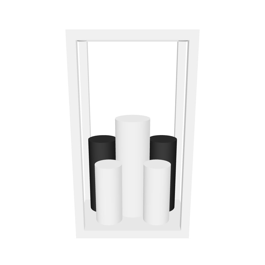 Frames & Pillars Display